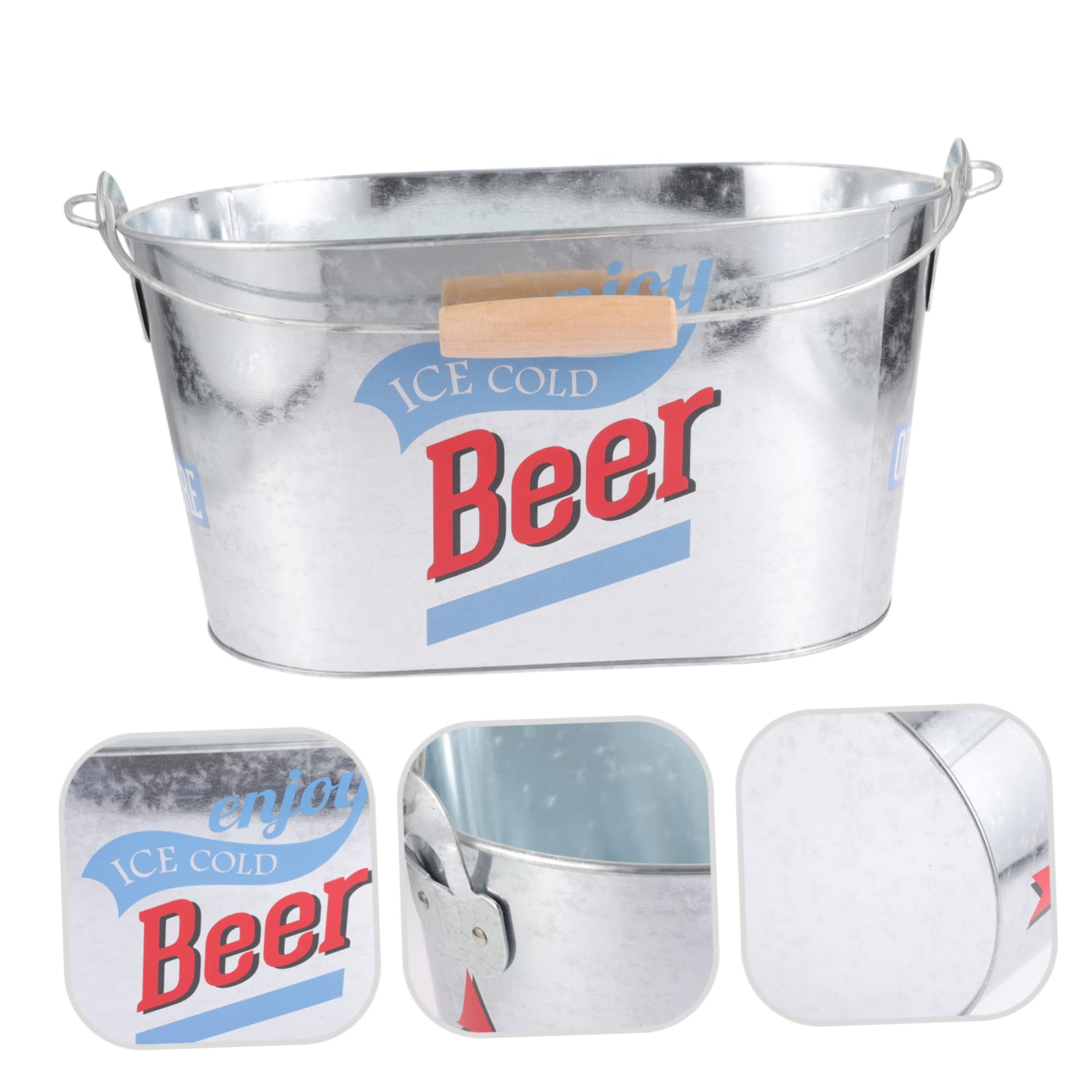 Amazon｜Levemolo メタルアイスキューブバケツ 大容量冷却バケット